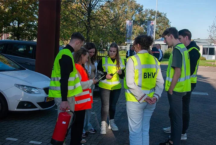 Ken en train de 5 fasen van BHV tijdens een calamiteit