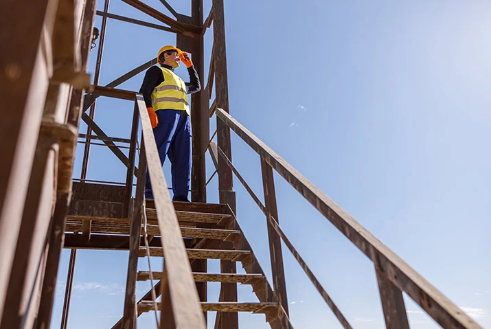 De veiligheidsladder