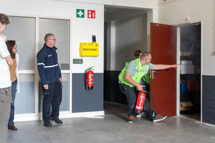 Groepstraining Brand en Ontruiming